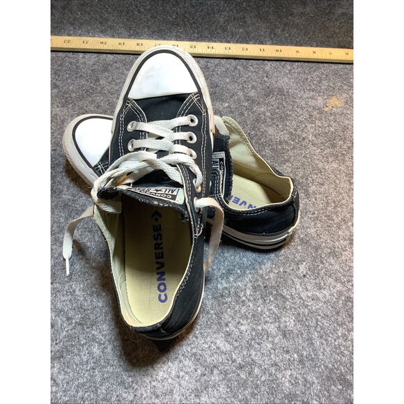 Converse Shoes Unisex All Star M9166 BLACK Casual Sneakers Mens 5 Womens 7 main image 15